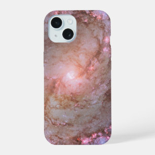 Barred Spiral Galaxy Messier 83. iPhone 15 Case