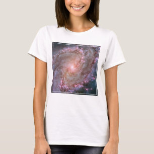 Barred Spiral Galaxy Messier 83. T-Shirt