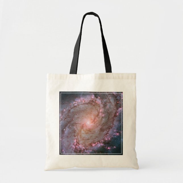Barred Spiral Galaxy Messier 83. Tote Bag (Front)