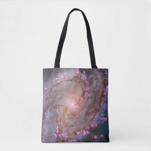 Barred Spiral Galaxy Messier 83 Tote Bag