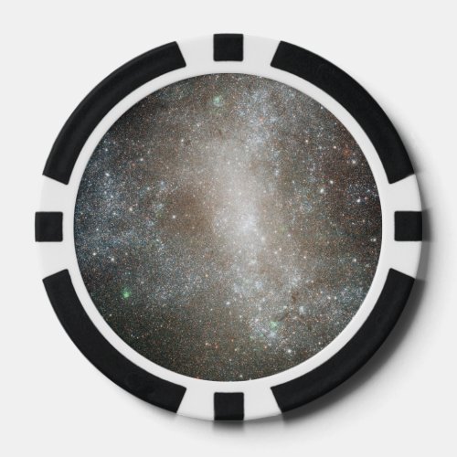 Barred Spiral Galaxy NGC 1313 _ HST Poker Chips