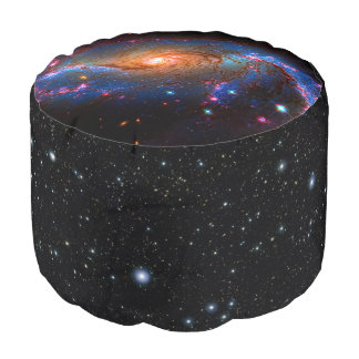 Barred Spiral Galaxy NGC 1672 Astronomy Image Pouf