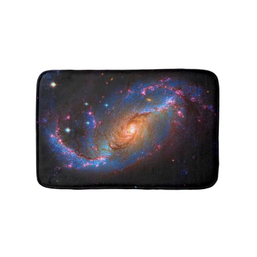 Barred Spiral Galaxy NGC 1672 Astronomy Picture Bath Mat