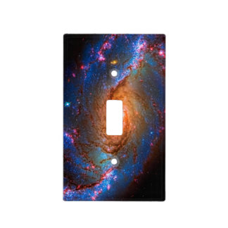 Barred Spiral Galaxy NGC 1672 Light Switch Cover