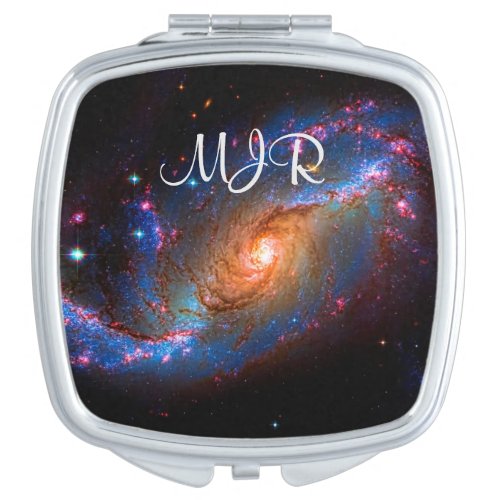 Barred Spiral Galaxy NGC 1672 Mirror For Makeup