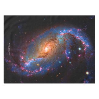 Barred Spiral Galaxy NGC 1672 Tablecloth