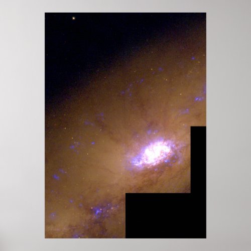 Barred Spiral Galaxy NGC 1808 Poster