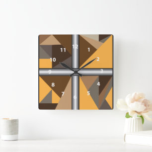 Barred Wall Clocks