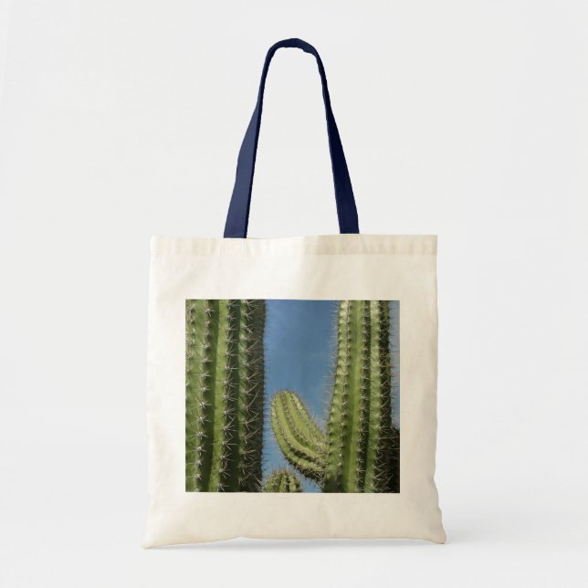 Barrel Cactus I Desert Photo Tote Bag (Front)