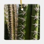 Barrel Cactus II Desert Nature Photo Ceramic Ornament
