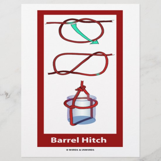Barrel Hitch Barrel Sling (Knotology Tying Knots)