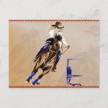 Barrel Horse-Post Card