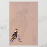 Barrel Horses Rock2 stationery_vertical.v2. Stationery