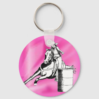 Barrel Racer 103 Keychain
