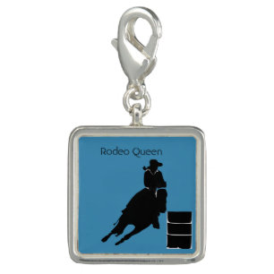 Barrel racer charm