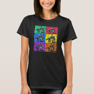 Barrel Racer Cowgirl Pop Rodeo Horse Barrel Racing T-Shirt