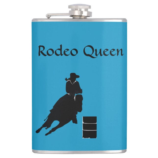 Barrel racer  flask (Front)