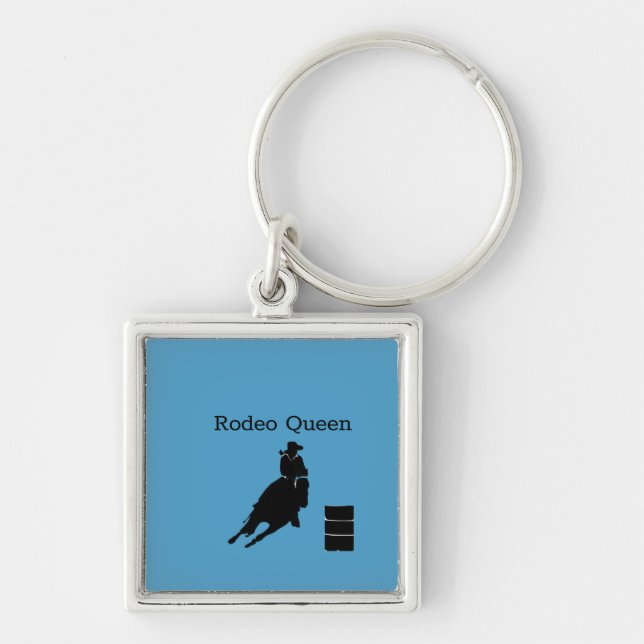 Barrel Racer   Keychain (Front)