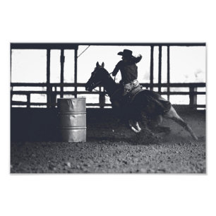 Barrel Racer -- Photo Print
