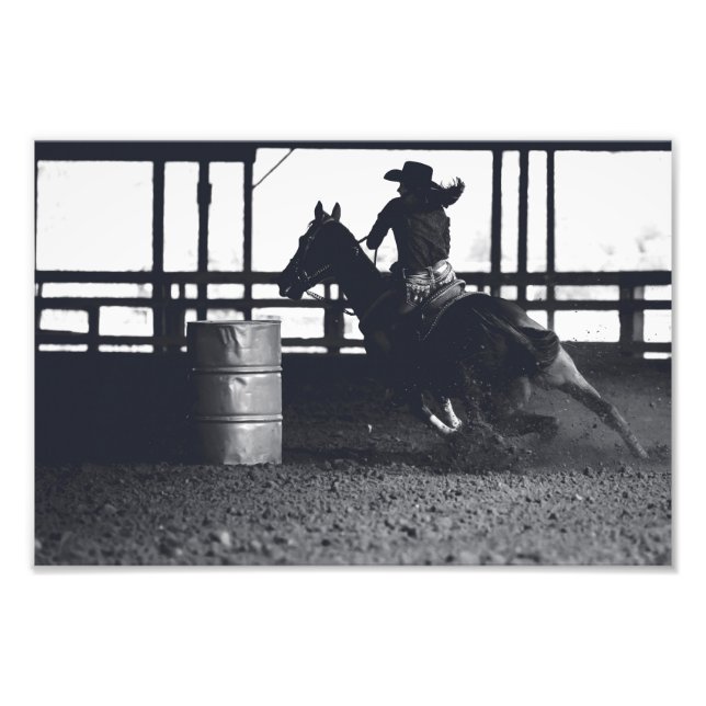 Barrel Racer -- Photo Print (Front)