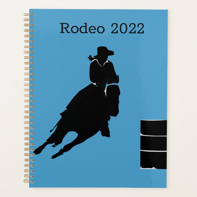 Barrel Racer  Planner (Front)
