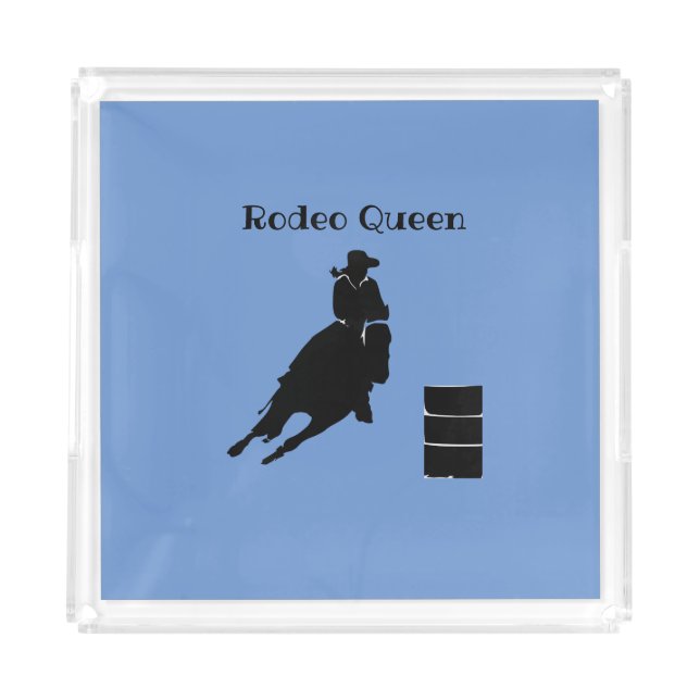Barrel Racer  Serving Tray (Front)