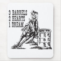 Barrel Racing 3 Barrels 2 Hearts 1 Dream
