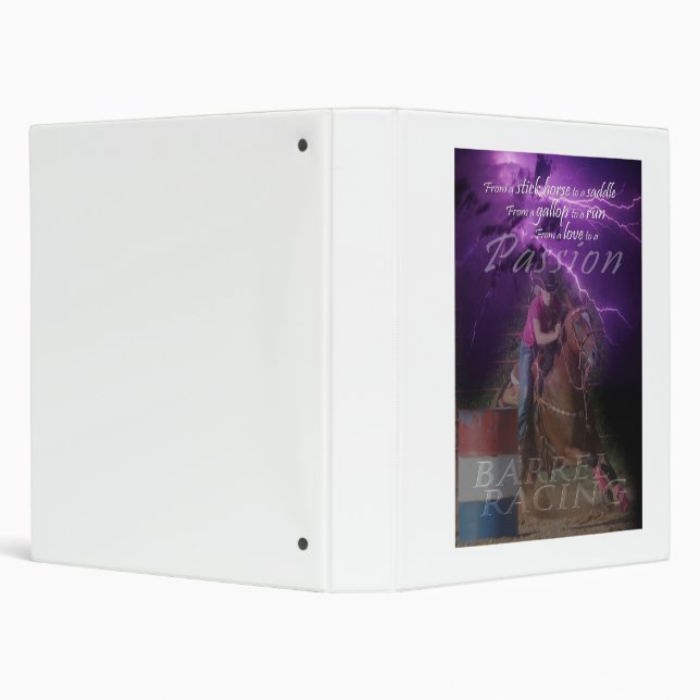 Barrel Racing Binder (Background)