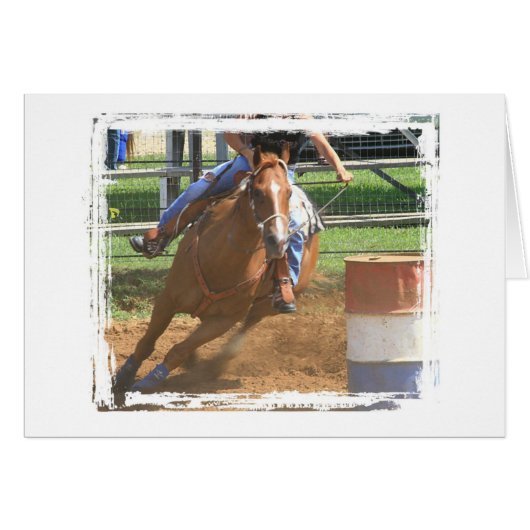 Barrel Racing Cards (Front Horizontal)