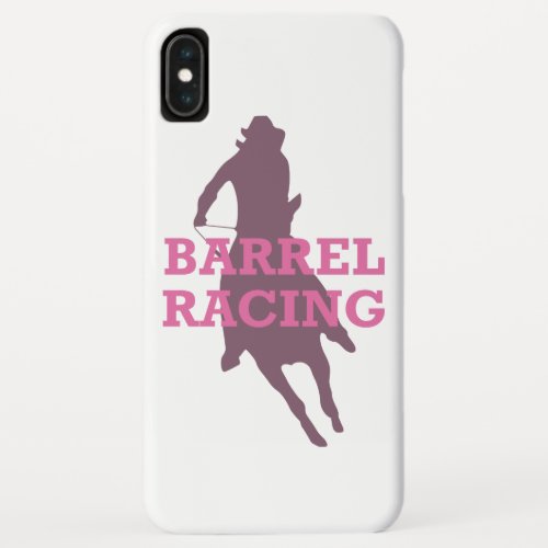 Barrel Racing iPhone XS Max Case