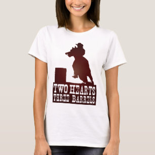 barrel racing cowgirl redneck horse T-Shirt