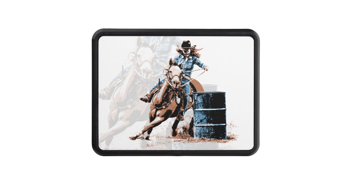 Barrel Racing Hitch Cover | Zazzle