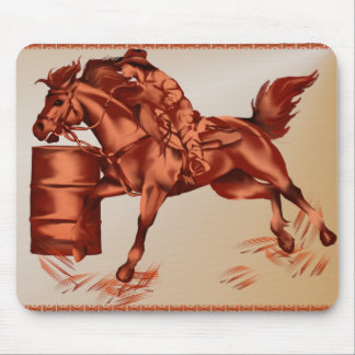 Barrel Racing _Mousepad Mouse Pad