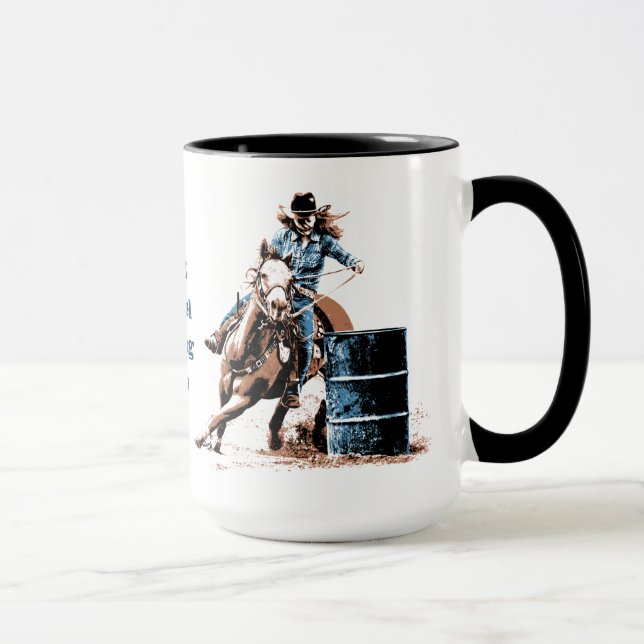 Barrel Racing Mug (Right)