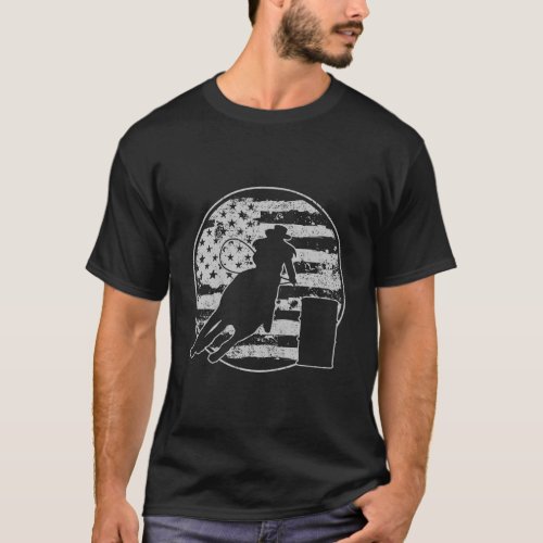 Barrel Racing Vintage Gift T_Shirt