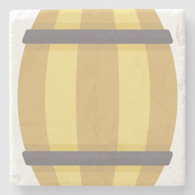 Barrel Stone Coaster (Front)