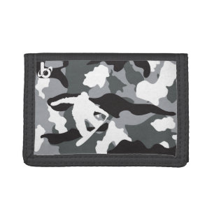 Barrel X Snowboarder Camo Wallet