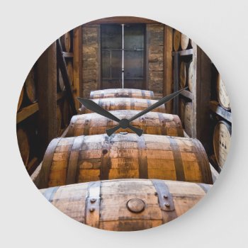 Barrels Large Clock by somedon at Zazzle