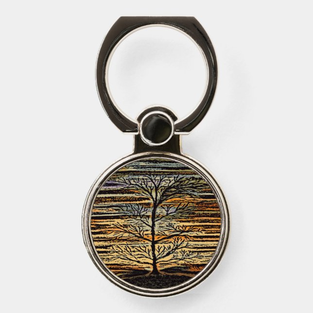 Barren Dawn Phone Ring Stand (Front)