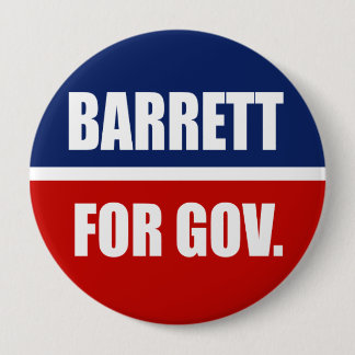 BARRETT 2010 PINBACK BUTTON