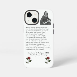 Barrett Browning - Sonnets from the Portuguese 43 iPhone 13 Mini Case
