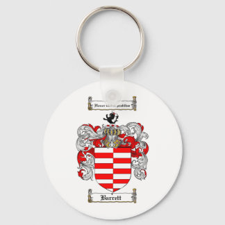 BARRETT FAMILY CREST -  BARRETT COAT OF ARMS KEYCHAIN