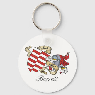Barrett Family Crest Keychain