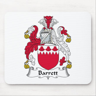Barrett Family Crest Mouse Pad