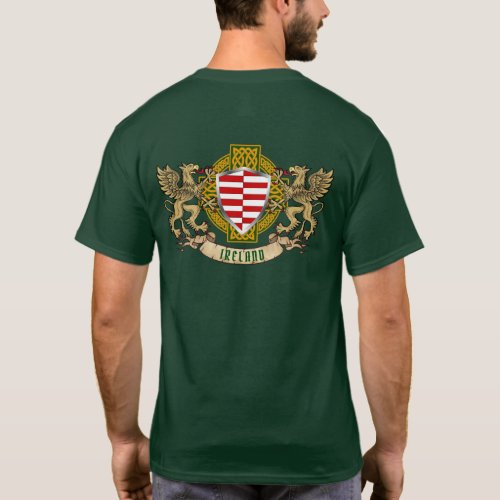 Barrett Irish Shield  Griffins Personalized  T_Shirt