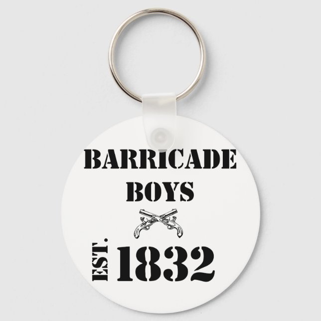 Barricade Boys Odds and Ends Keychain (Front)