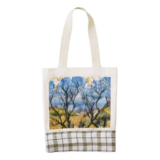 Barring the way zazzle HEART tote bag