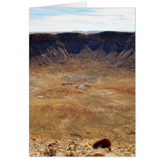 Barringer Meteorite Crater Cards (Front)