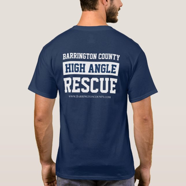 Barrington County High Angle Rescue T-Shirt (Back)