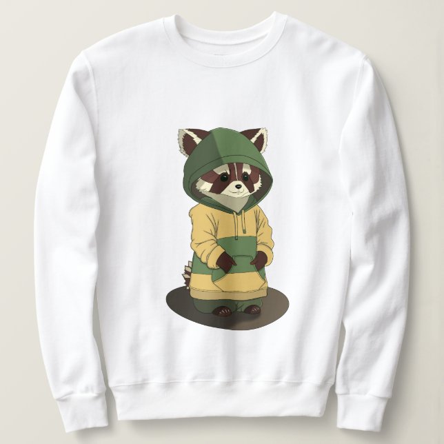 Barron the Raccoon  Sweatshirt (Design Front)